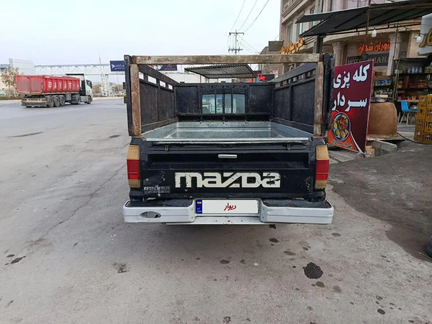 وانت مزدا تک کابین 2000|خودرو سواری و وانت|آشخانه, |دیوار