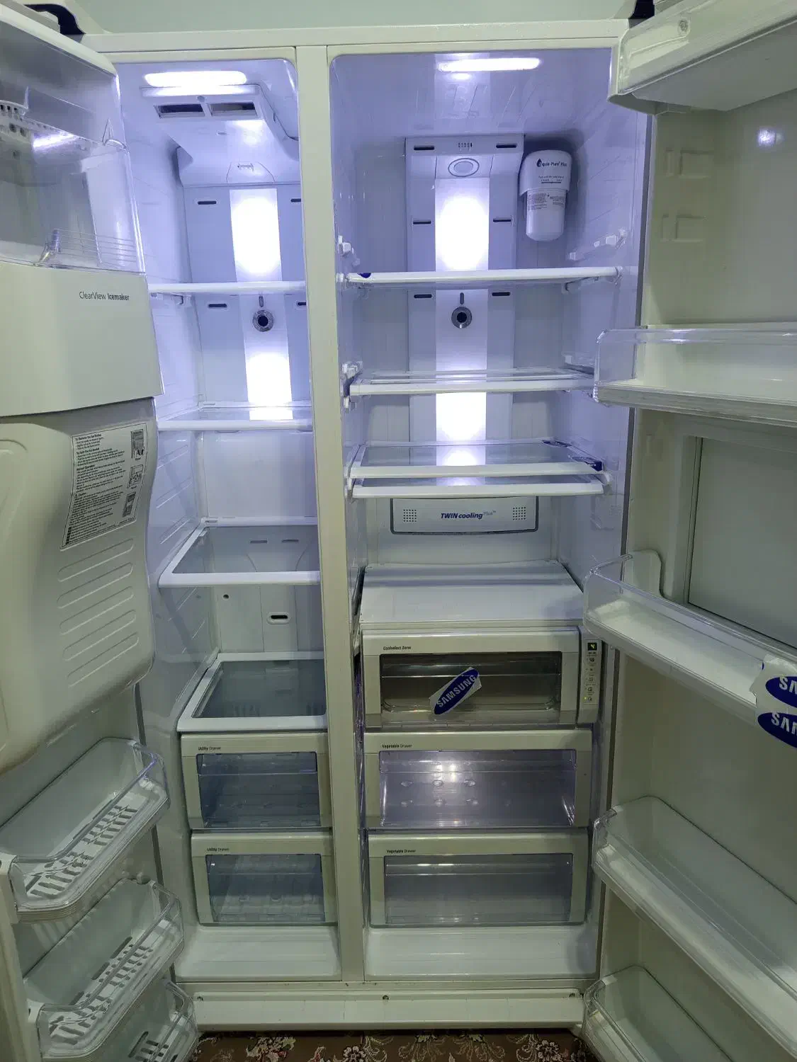 یخچال ساید بای ساید سامسونگ|یخچال و فریزر|ایلام, |دیوار