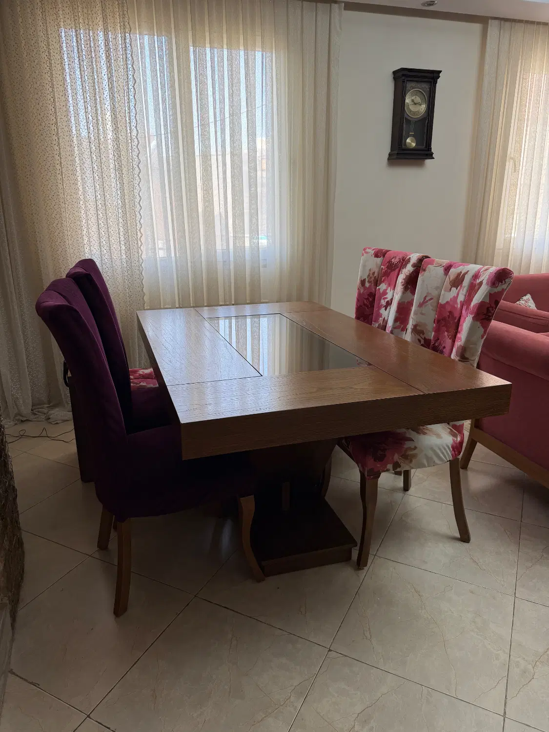 مبلمان ۷ نفره و غذاخوری ۶ نفره و میز تلویزیون|مبلمان خانگی و میز عسلی|تهران, حصارک|دیوار