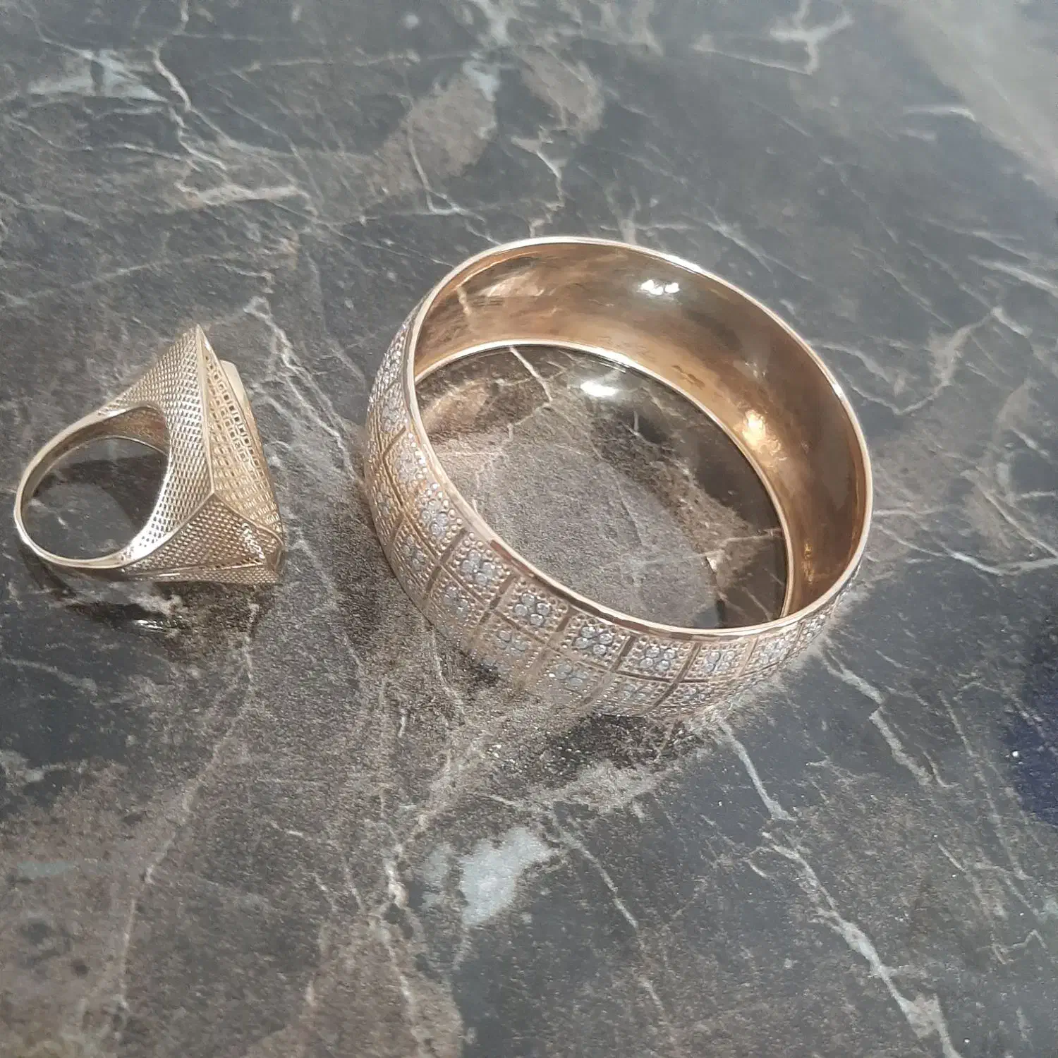 النگو و انگشتر نو +3 درصد|جواهرات|اردبیل, |دیوار