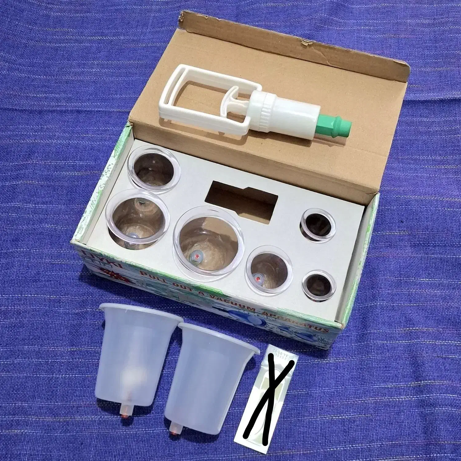 بادکشِ درمانی ۶ تایی و دو کاپ حجامت نو|پزشکی|رشت, حسین آباد|دیوار