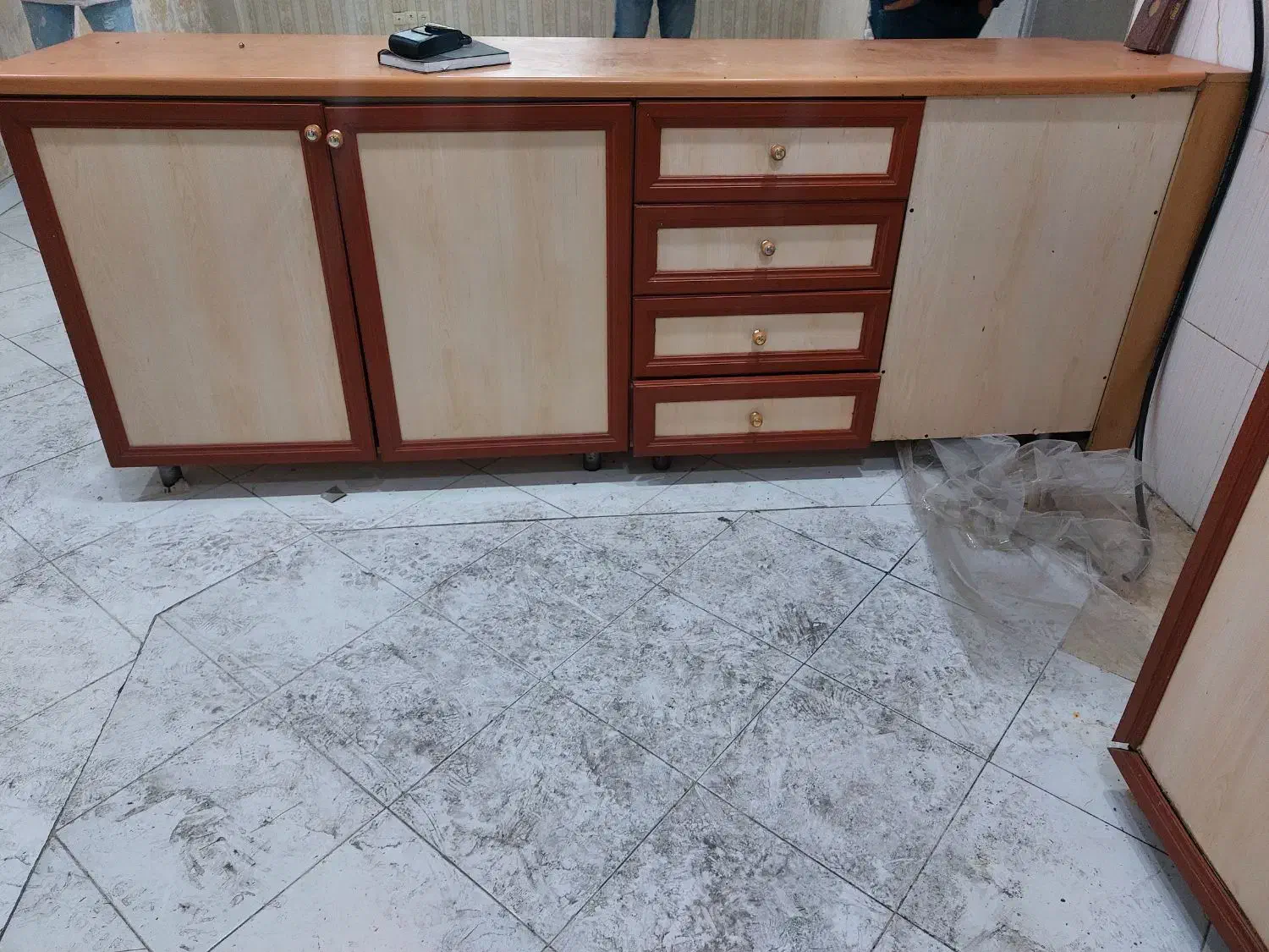 کاینت MDF به همراه هود، سینک و آبچکان|آبچکان و نظمدهنده ظروف|تهران, کرمان|دیوار