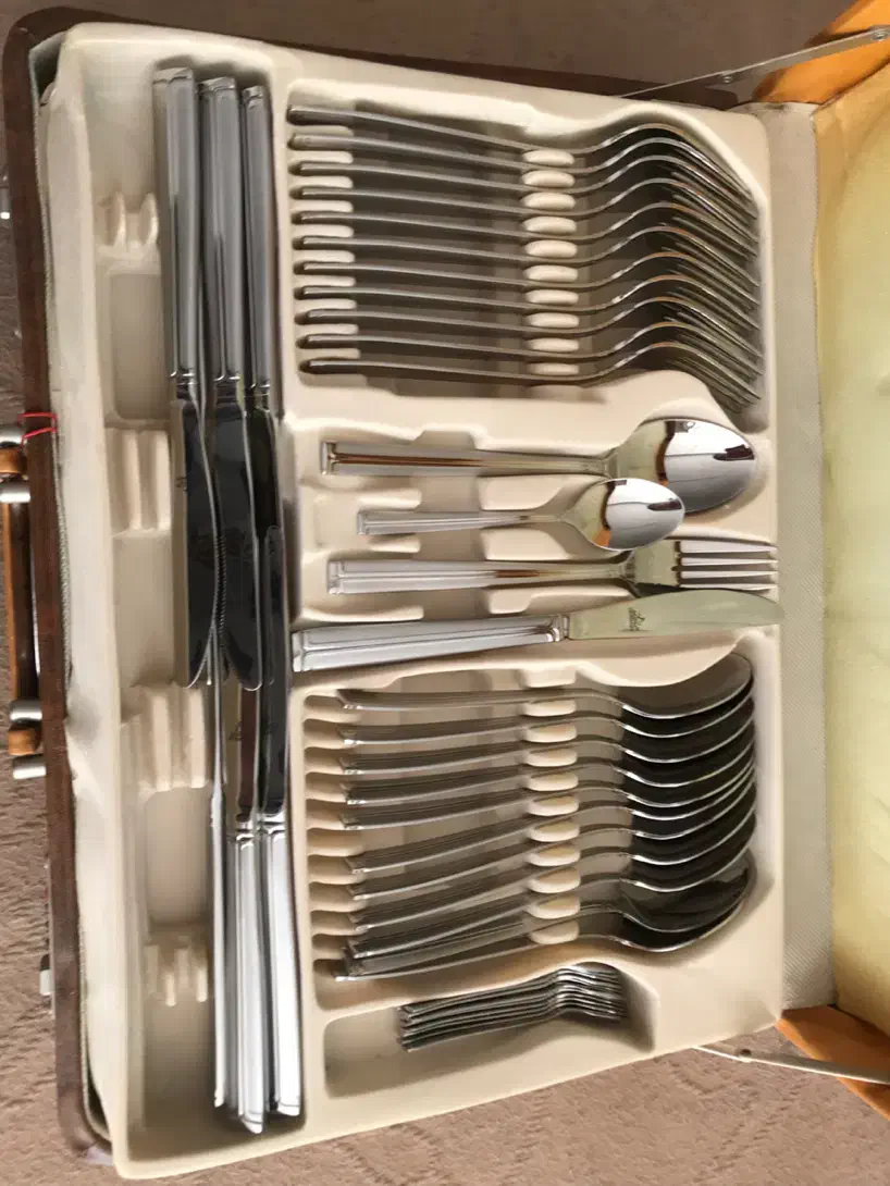 سرویس قاشق چنگال ساخت المان|ظروف سرو و پذیرایی|سمنان, |دیوار