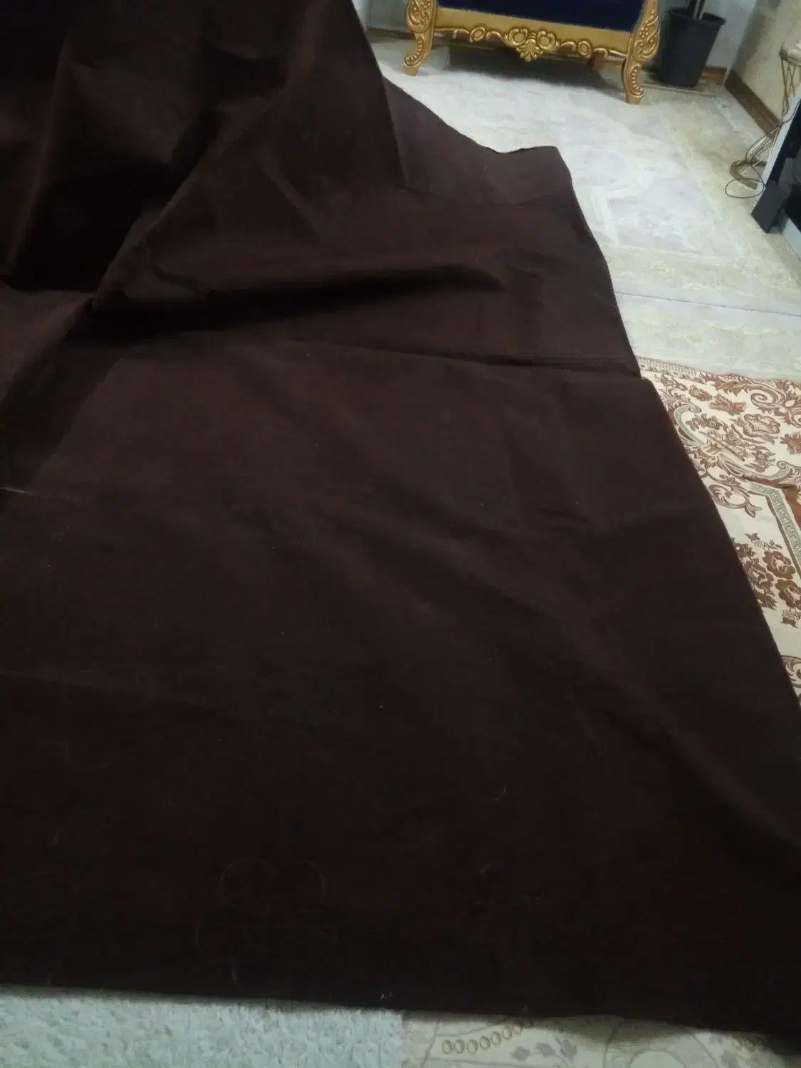 موکت گل برجسته قهوه ای تیره|موکت|مشهد, طبرسی شمالی|دیوار