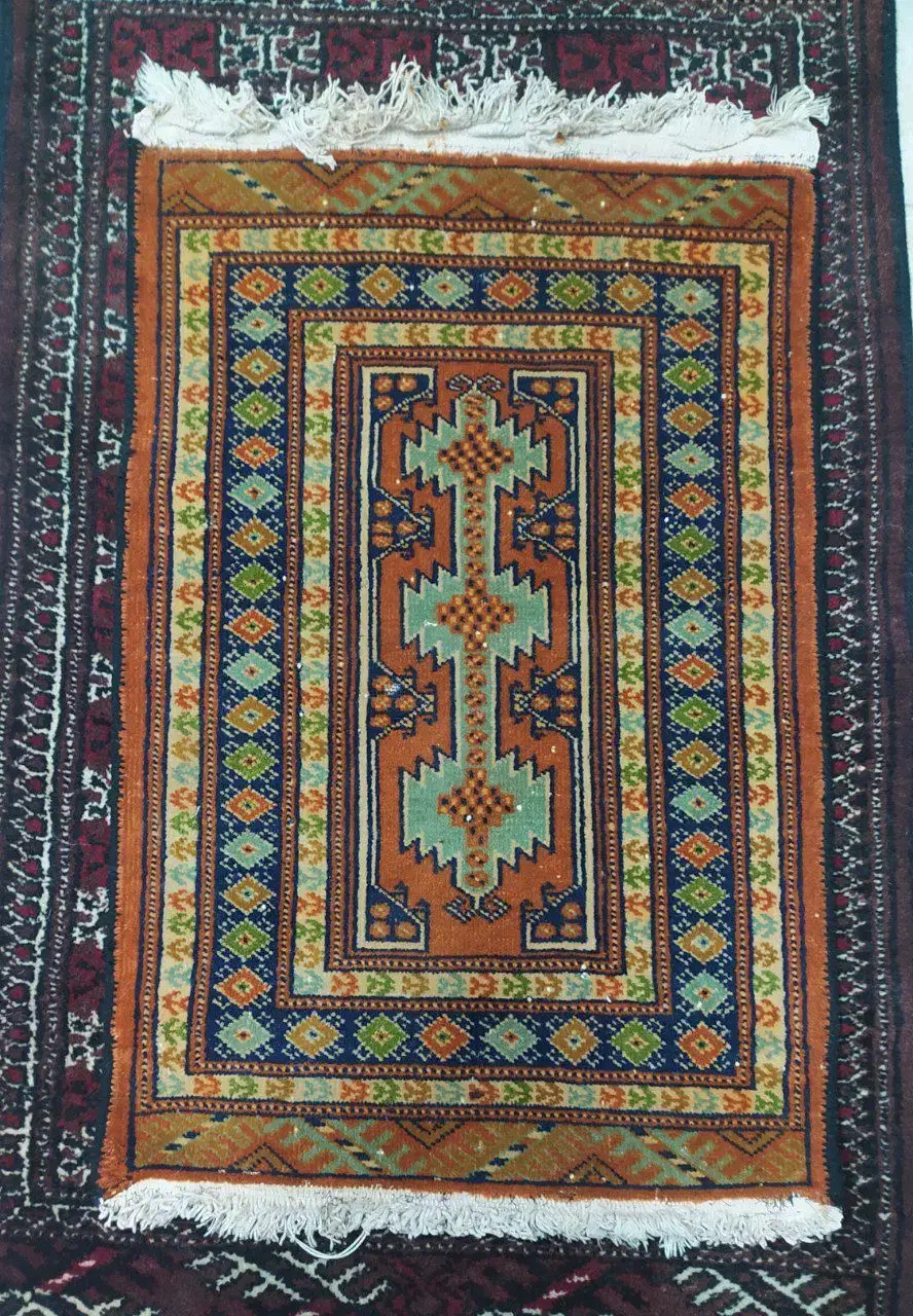 سه عدد قالیچه ترکمن قدیمی دستبافت|فرش|تهران, آرژانتین|دیوار