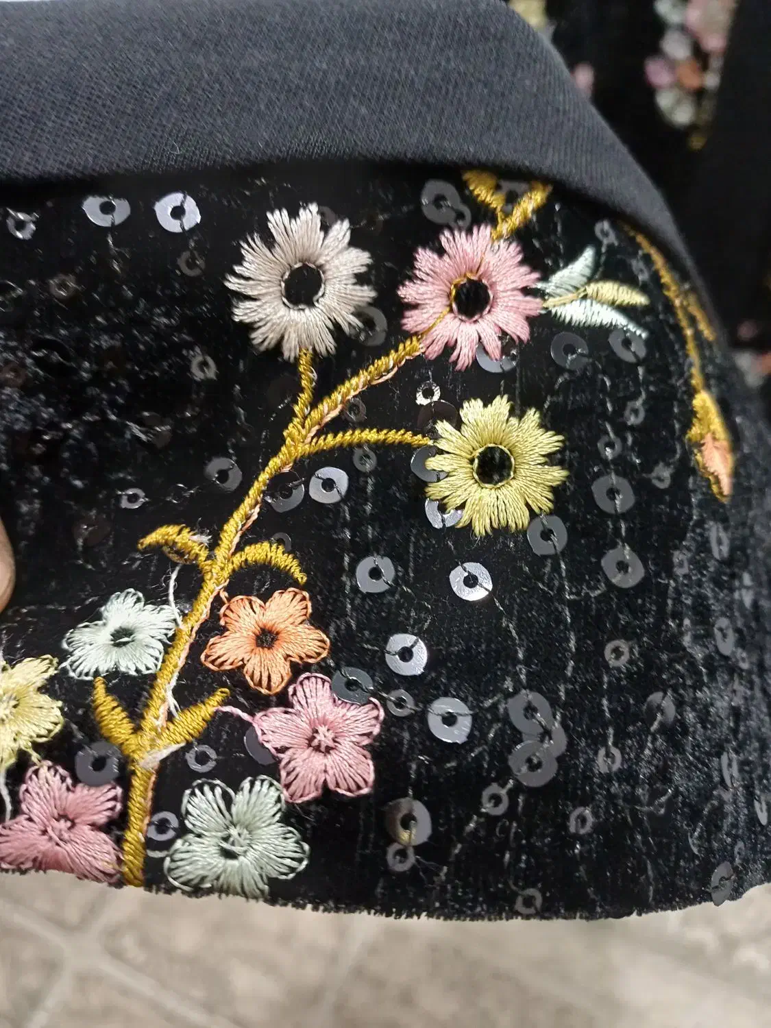 مانتو مجلسی سوزن دوزی|لباس|تهران, خانی آباد نو شمالی|دیوار