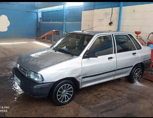 پراید خونگی بدون خرج، به همراه مانیتور و سیستم|خودرو سواری و وانت|یزد, |دیوار