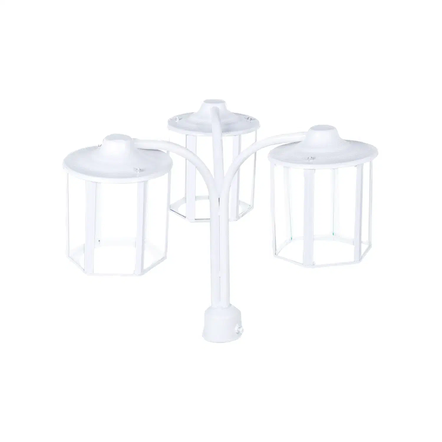 چراغ حیاطی، پارکی، تمام فلزی سه شاخه مدل P-3JB|لامپ و چراغ|تهران, گلستان (شهرک راه آهن)|دیوار