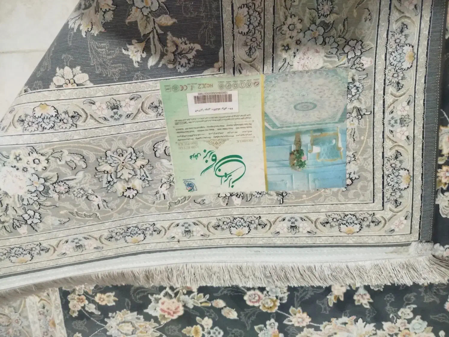 دوعدد فرش 6متری 1200شانه تراکم 3600اصل|فرش|کرمانشاه, |دیوار