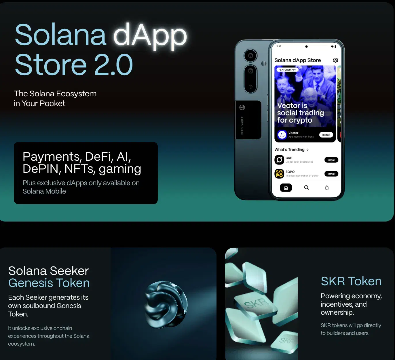 گوشی سولانا سیکر Solana Seeker|موبایل|شیراز, گلکوب|دیوار