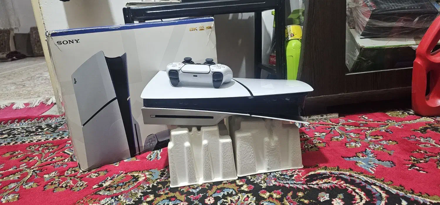 ps5 slim دیسک خور تک دسته فول گیم مدل ۲۰۱۶|کنسول، بازی ویدئویی و آنلاین|کرمانشاه, |دیوار