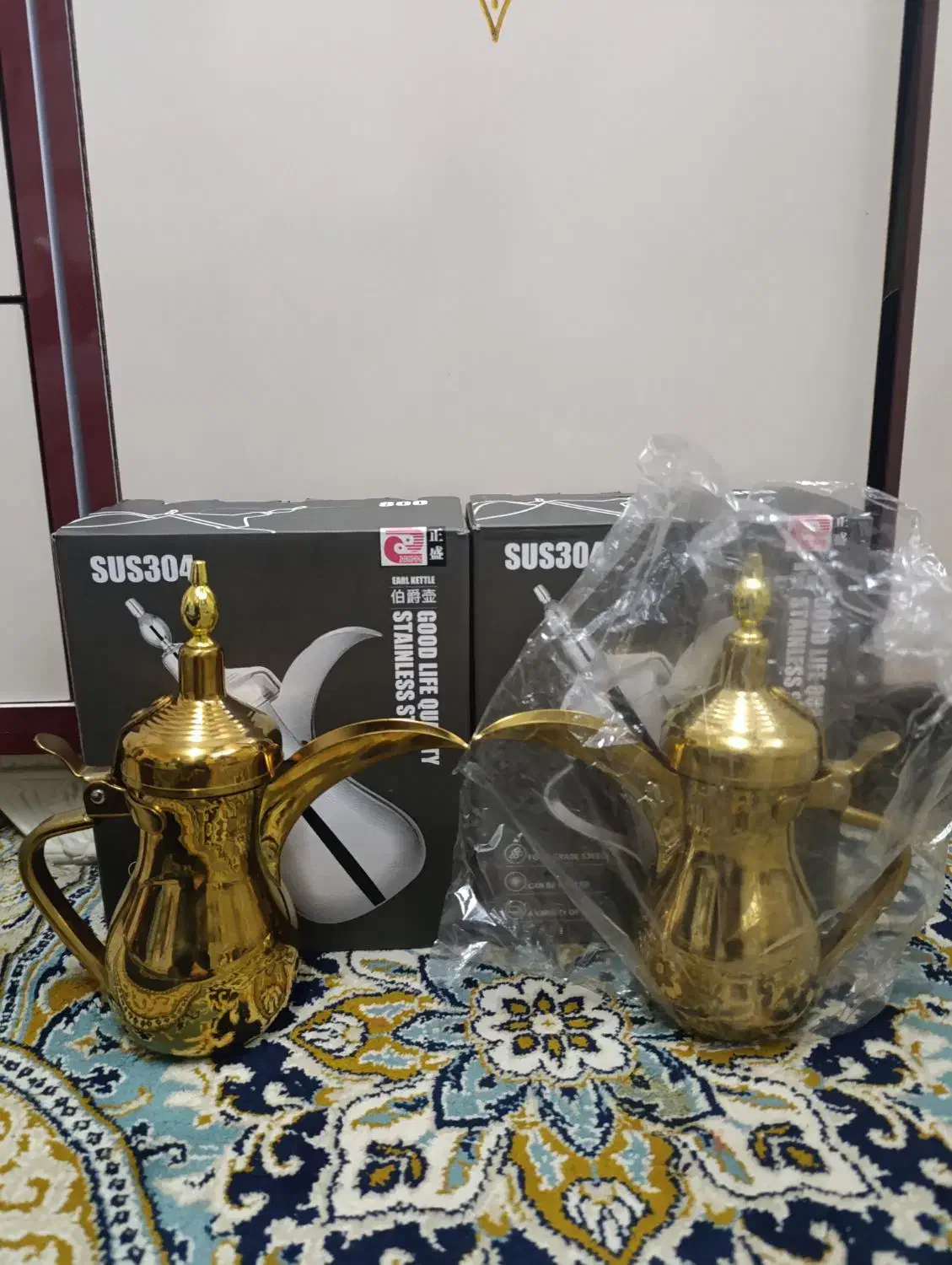 ۲تا دله قهوه اصل نونو|قوری، کتری، قهوه‌ساز دستی|بندر امام خمینی, |دیوار