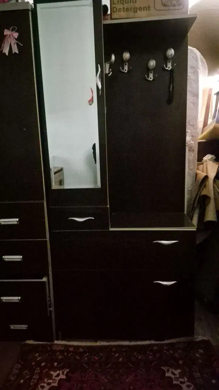 کمد لباس و جا کشفی|جاکفشی، کمد، دراور|قزوین, |دیوار