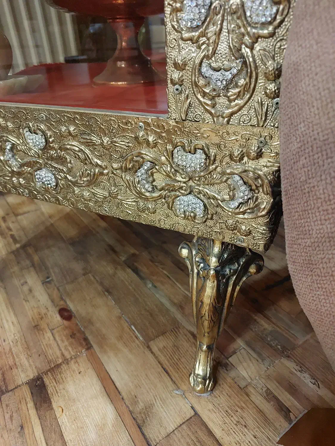 بوفه برنز ورقی|بوفه، ویترین، کنسول|تنکمان, |دیوار