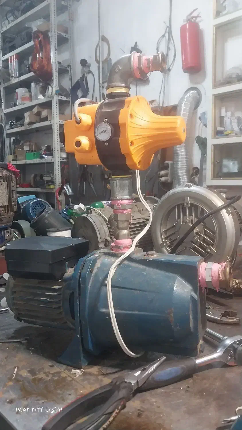 پمپ آب،فقط سیم پیچی و تعمیر پمپ آب خانگی|خدمات پیشه و مهارت|تبریز, |دیوار