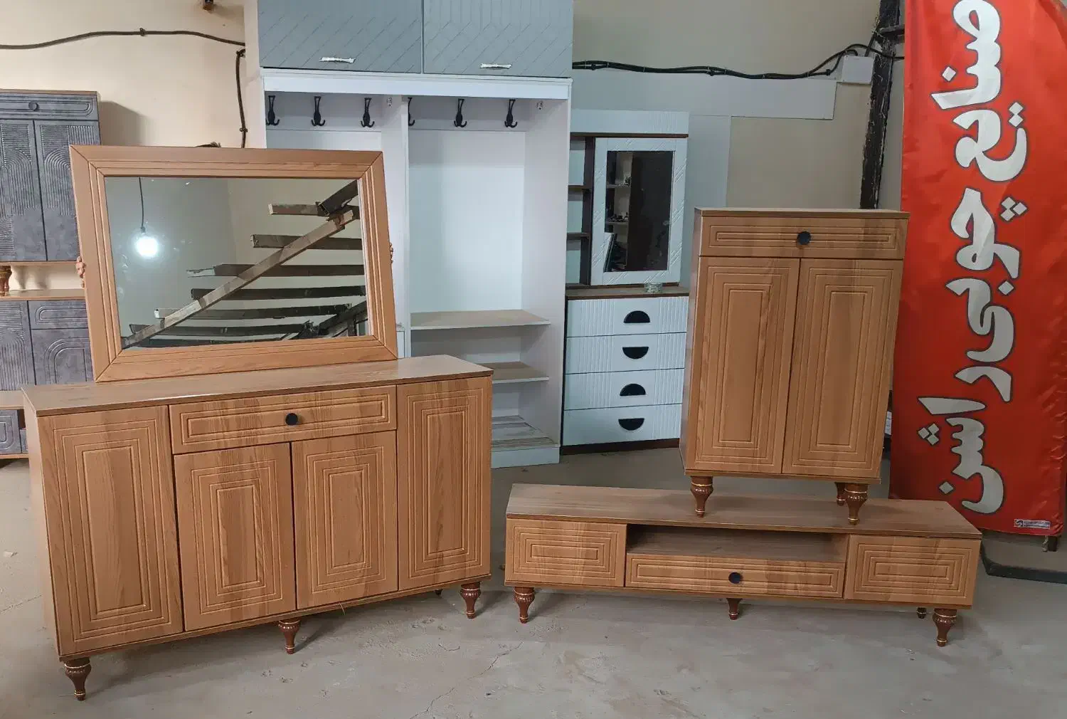 ست کنسول|بوفه، ویترین، کنسول|کرج, جهان‌شهر|دیوار