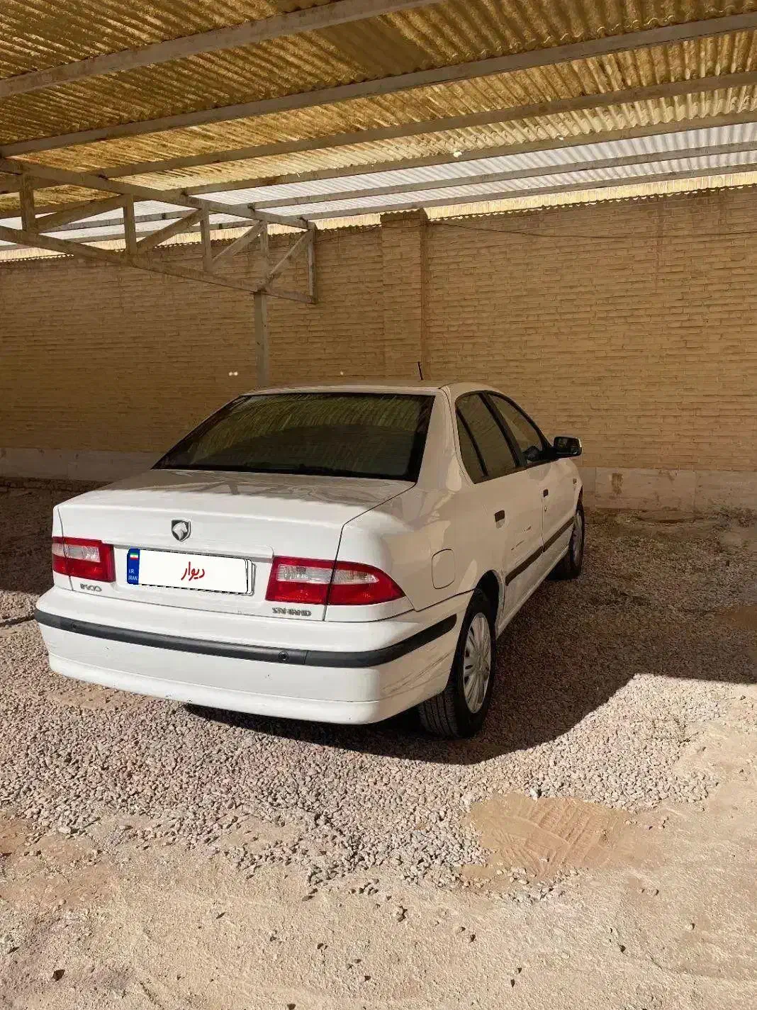 سمند سفید دوگانه|خودرو سواری و وانت|یزد, |دیوار