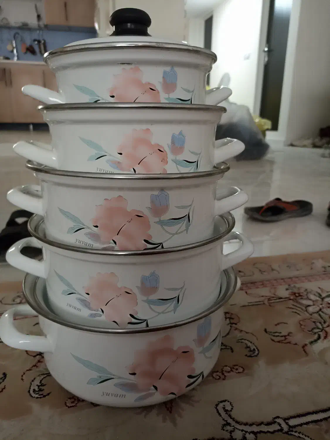 قابلمه ‌10. پارچه کاملا نو|ظروف پخت‌وپز|پردیس, فاز ۸|دیوار