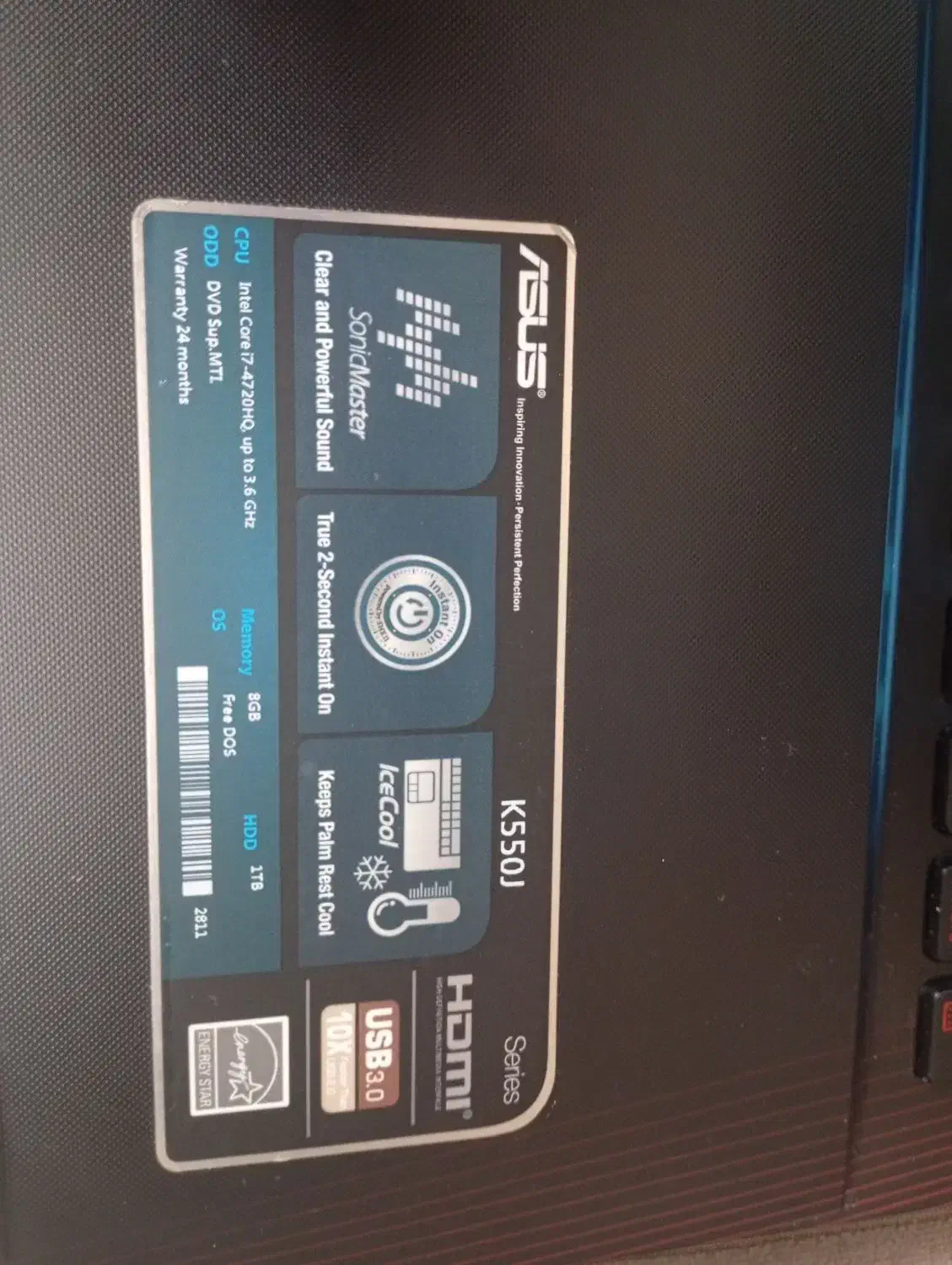 لب تاب ایسوس k550j|رایانه همراه|تهران, وردآورد|دیوار