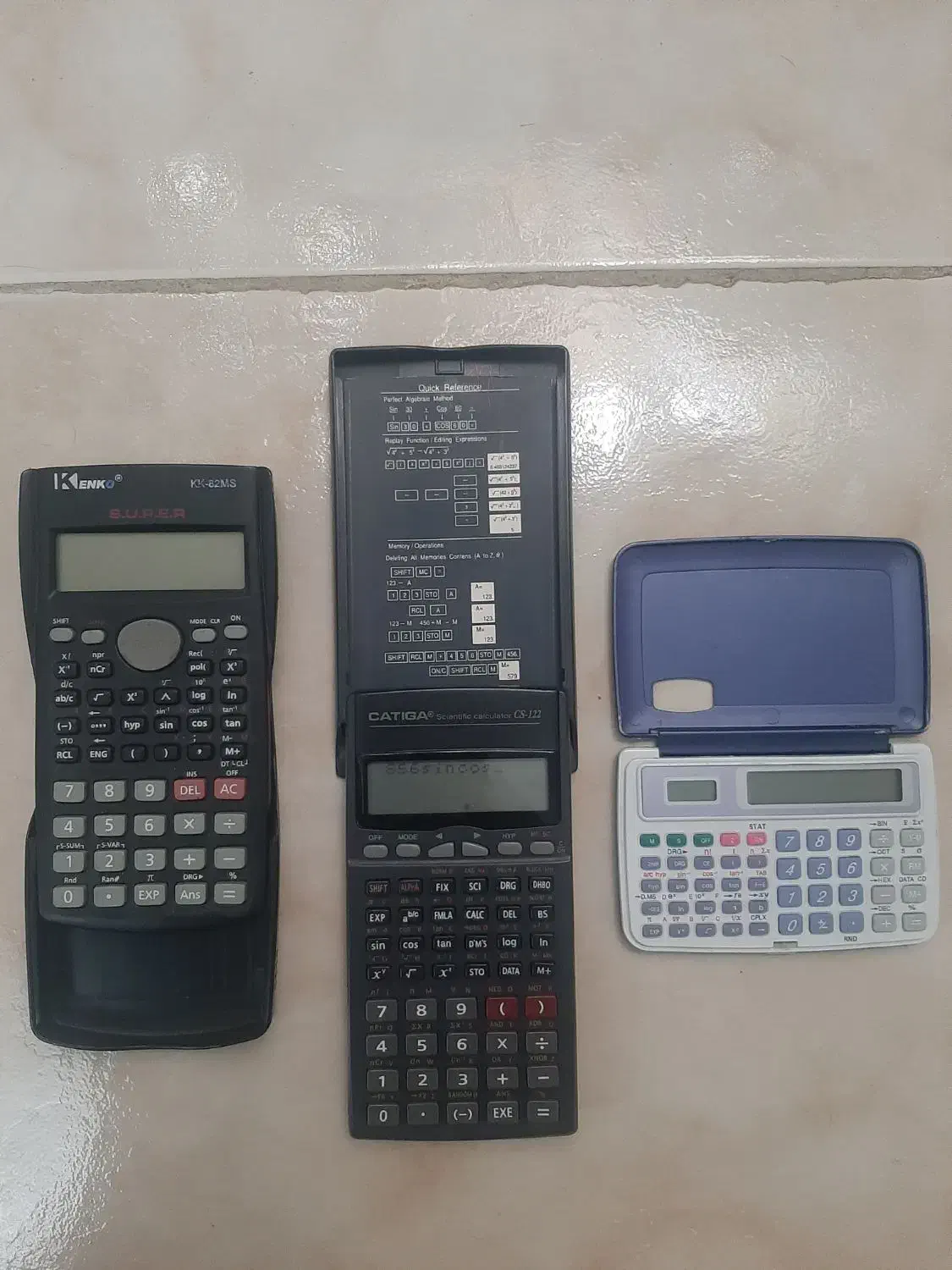 ۳عدد ماشین حساب مهندسی|لوازم التحریر|فولادشهر, A2|دیوار