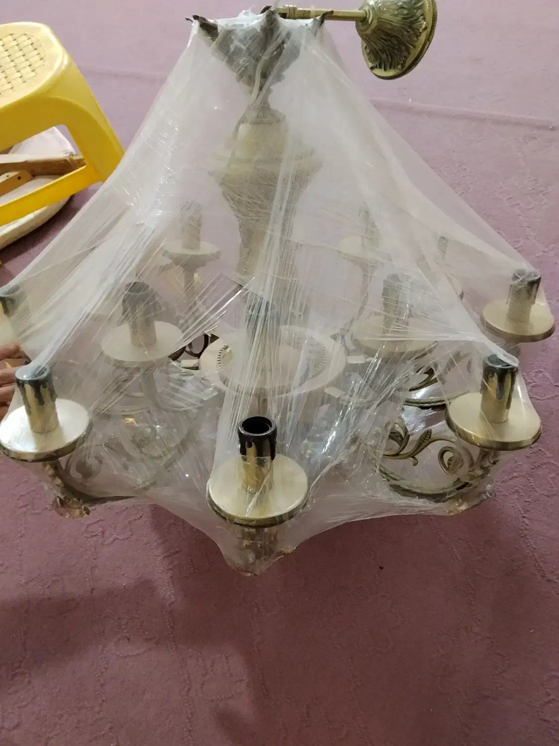 لوستر نونو|لوستر و چراغ آویز|یزد, |دیوار