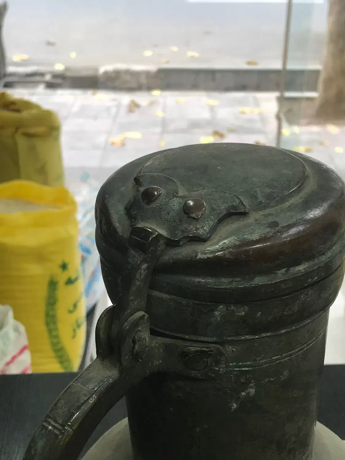 یک عدد پارچه آب قدیمی برنجی|کلکسیون اشیاء عتیقه|ری, سیزده آبان|دیوار