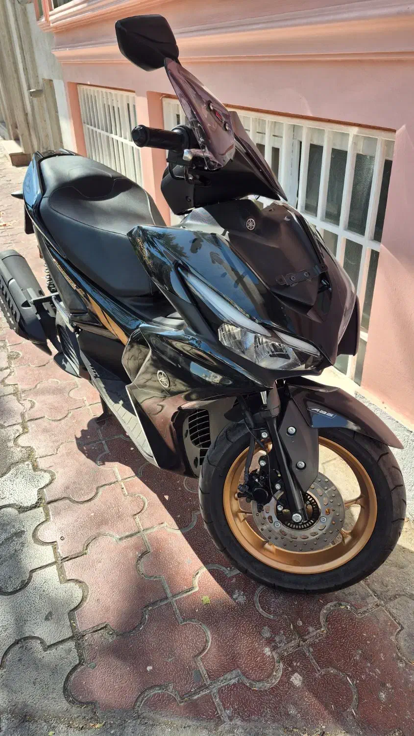 یاماها ایروکس ۱۴۰۱ ( فول ) اصلی درجه یک شال طلا|موتورسیکلت|تهران, سعادتآباد|دیوار