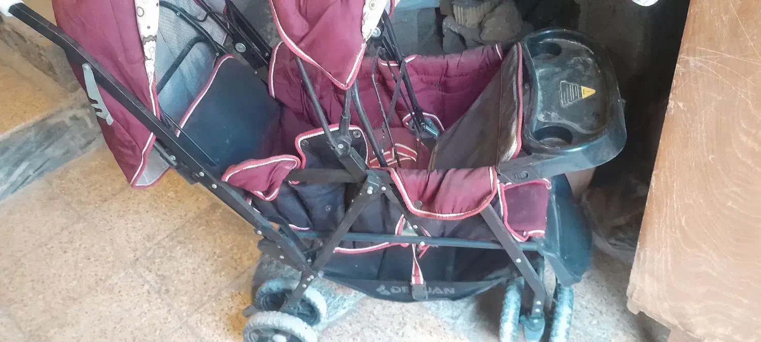 کالسکه دوقلو|کالسکه و لوازم جانبی|دهدشت, |دیوار