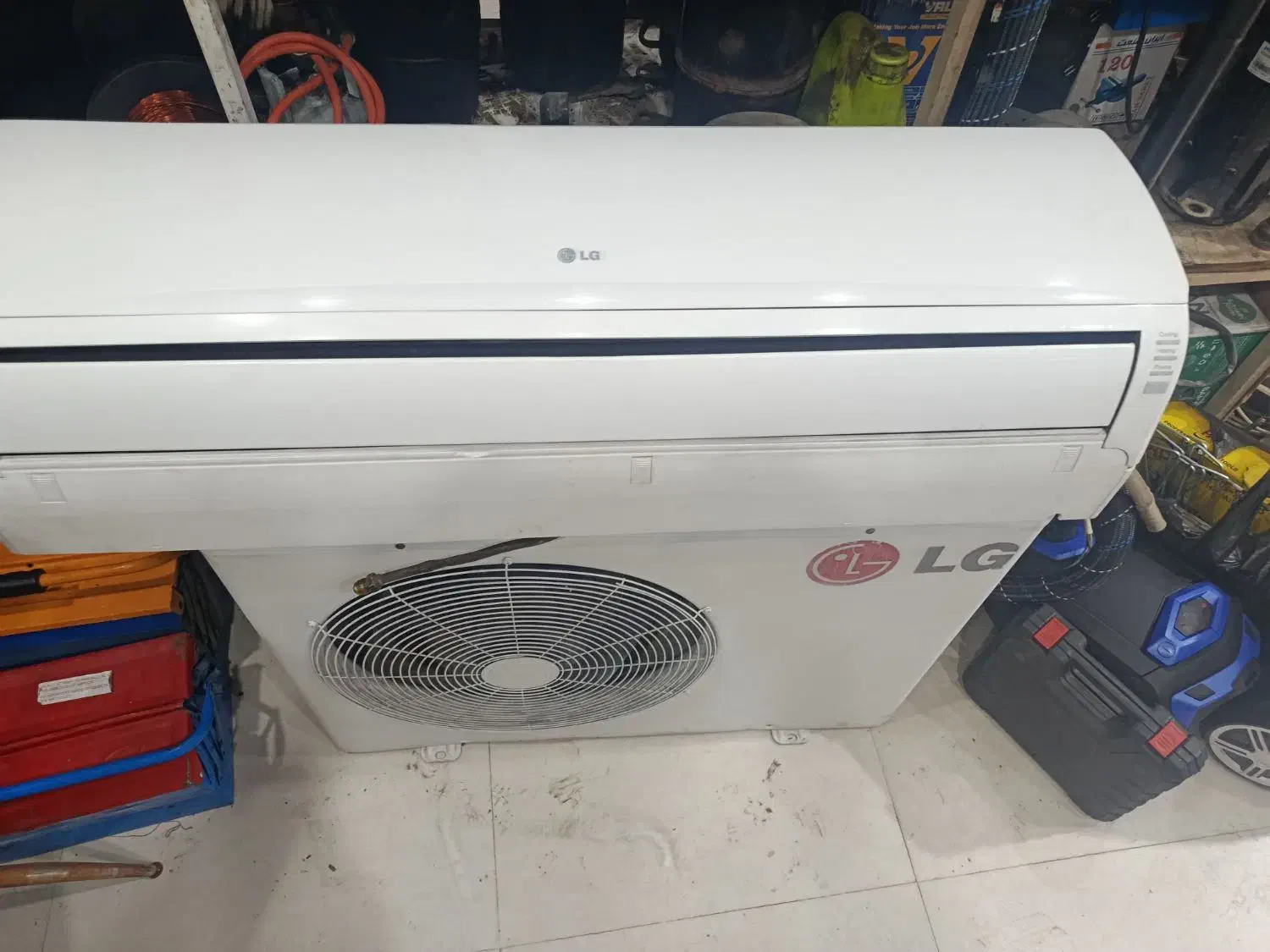 کولر گازی 24هزار ال جی|کولر گازی و فن‌کوئل|قدس, شهرک فرزان|دیوار