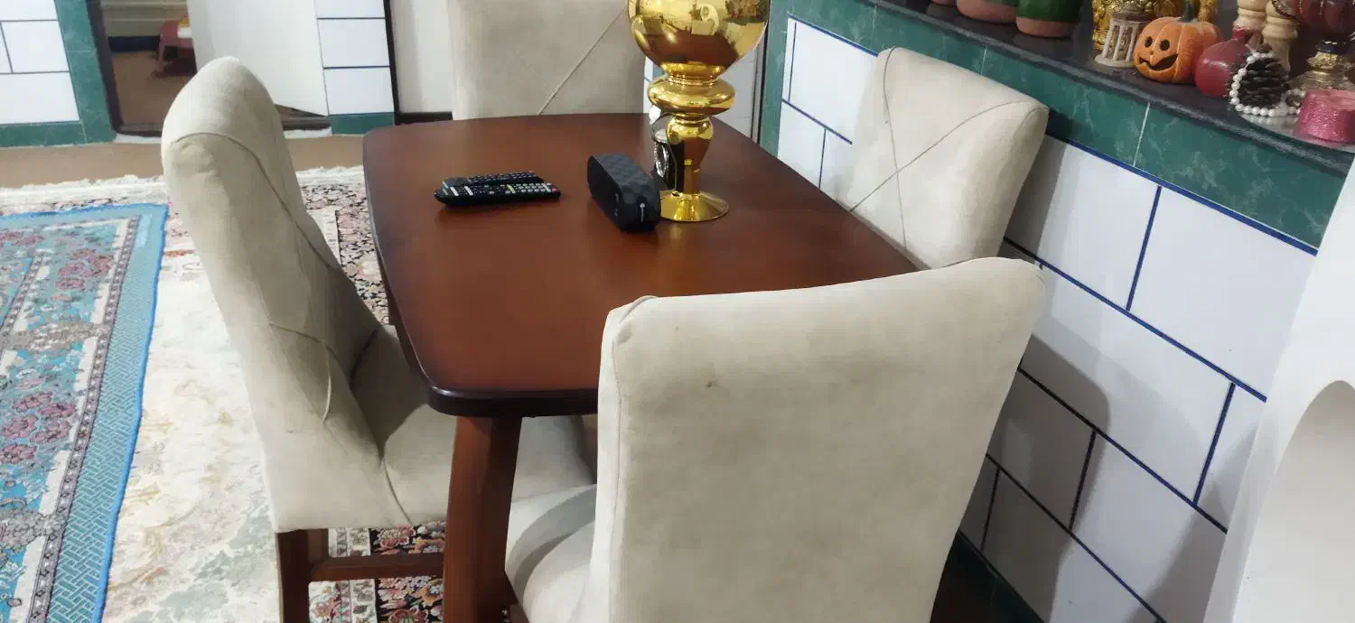 میز ناهار خوری ۴نفره|میز و صندلی غذاخوری|آزادشهر, |دیوار