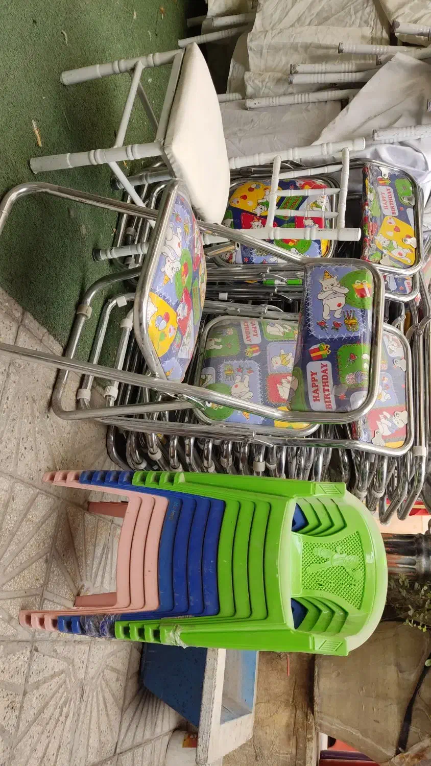 صندلی تاشو کودک در حد نو|صندلی و نیمکت|تهران, جوادیه تهرانپارس|دیوار