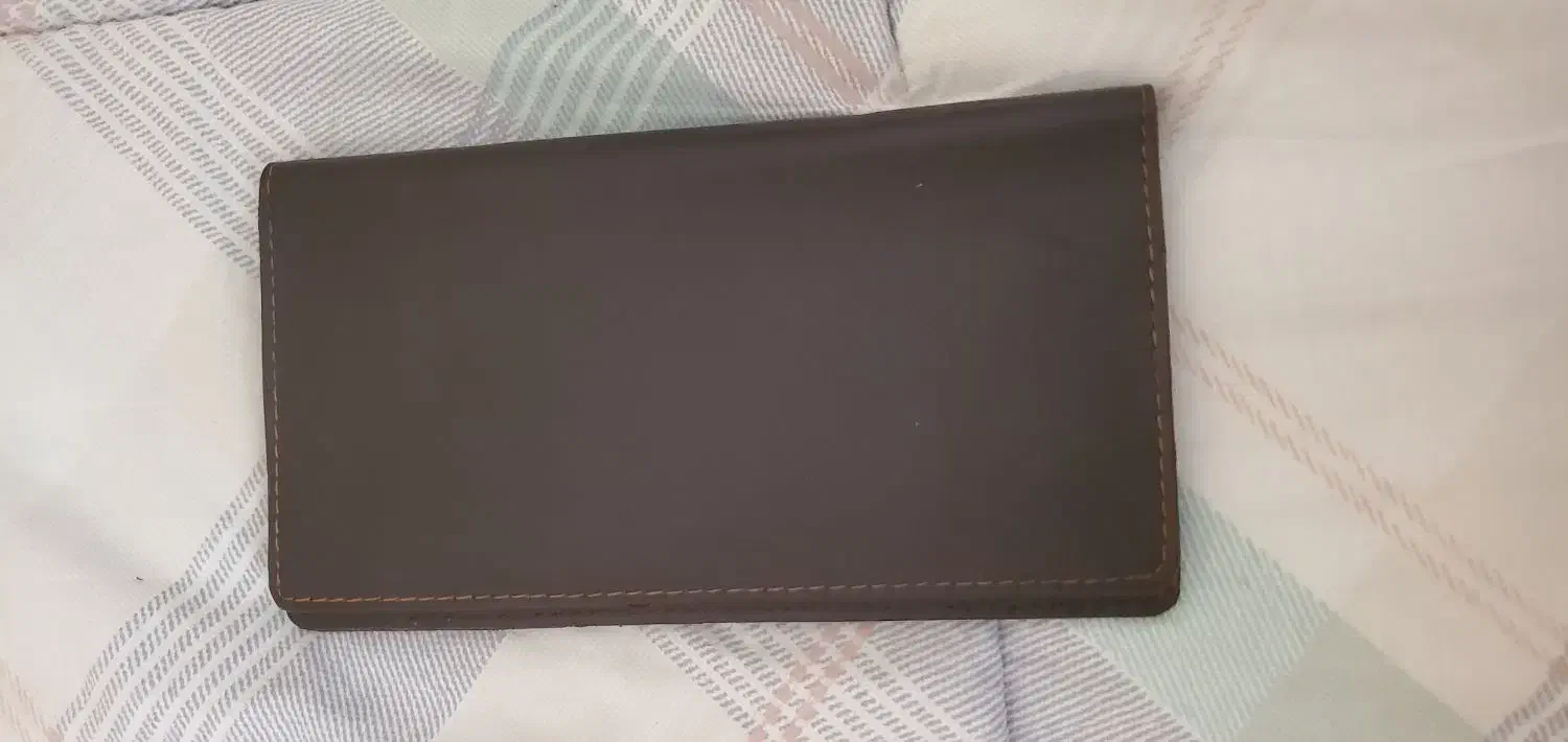 کیف پول ساده چرم|کیف، کفش، کمربند|کیش, |دیوار