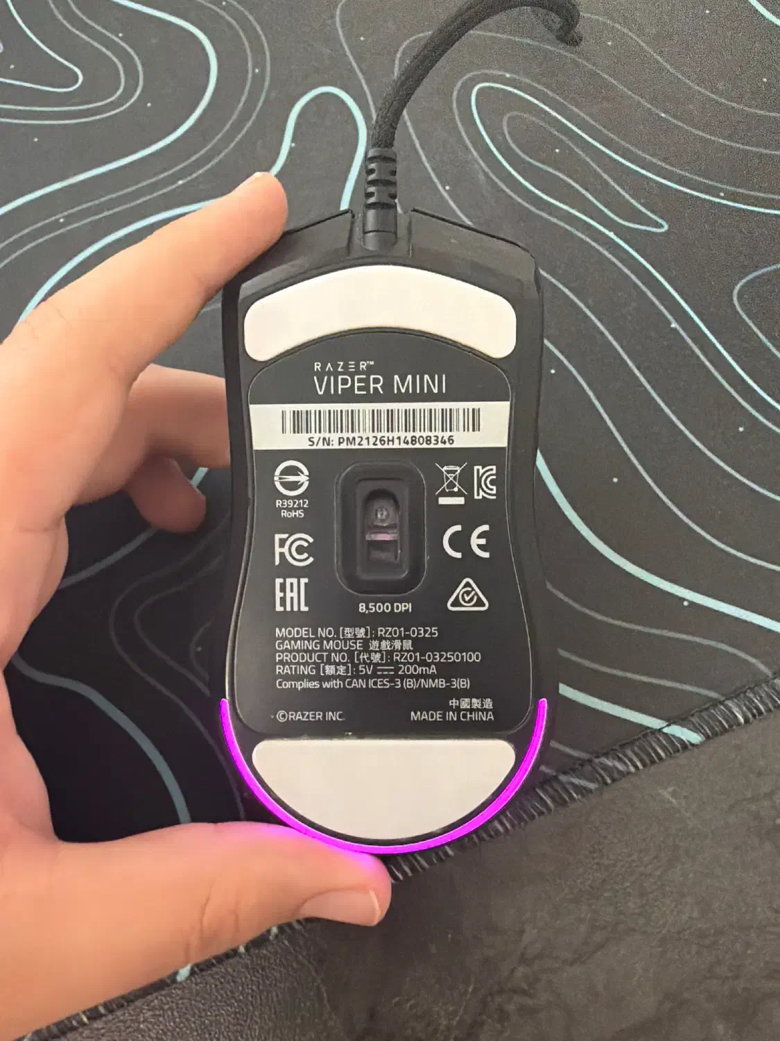 موس Razer Viper Mini|قطعات و لوازم جانبی رایانه|تهران, امجدیه (خاقانی)|دیوار