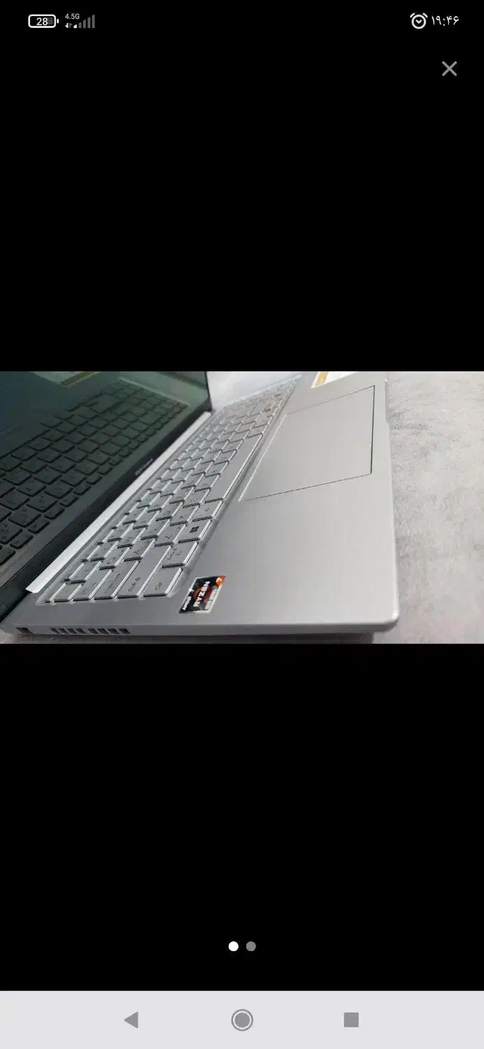 لپتاپ ایسوس مدل M1503Q|رایانه همراه|گرگان, |دیوار