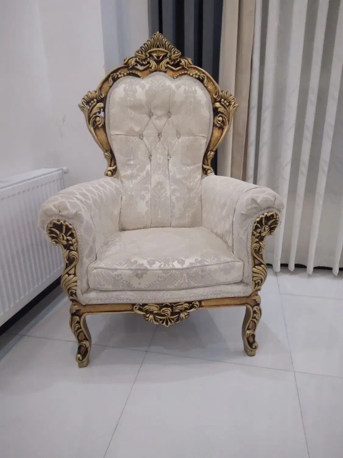 مبل سلطنتی ۷نفره سالم|مبلمان خانگی و میز عسلی|فردوسیه, |دیوار