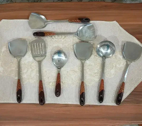 کفگیر و ملاقه|ظروف پختوپز|اهواز, شریعتی جنوبی|دیوار