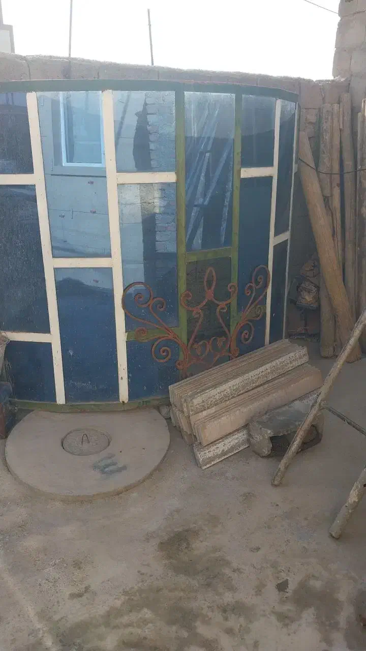 پنجره راه پله|مصالح و تجهیزات ساختمان|باروق, |دیوار