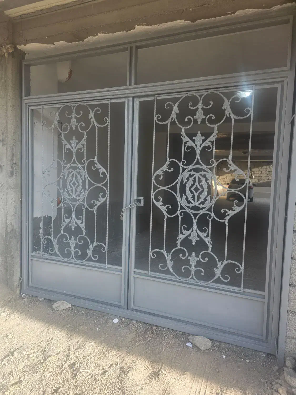 فروش درب پارکینگ به ابعاد دونیم دردونیم|مصالح و تجهیزات ساختمان|سنقر, |دیوار