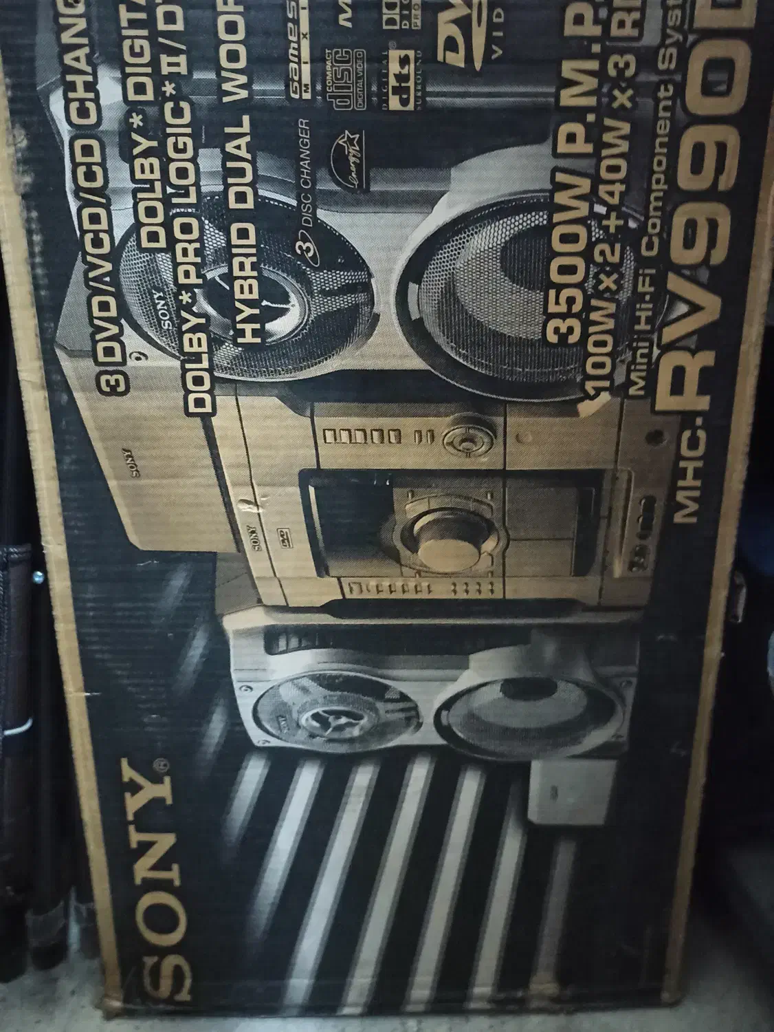 ضبت صوت Sony اصل مدل MHC-RV990D|سیستم صوتی خانگی|تهران, شهرک پرواز|دیوار