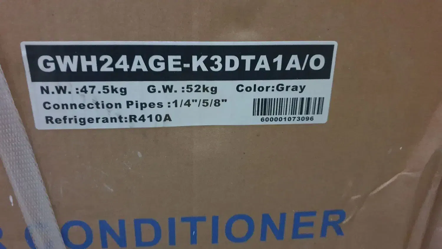 کولر گازی مارک گری  ۲۴۰۰۰ نو|کولر گازی و فن‌کوئل|سنندج, |دیوار