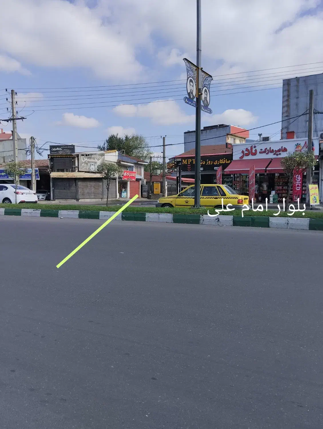 انبار ۲۰۰ متری سرپوشیده|اجارهٔ مغازه و غرفه|رشت, کوی قدس|دیوار