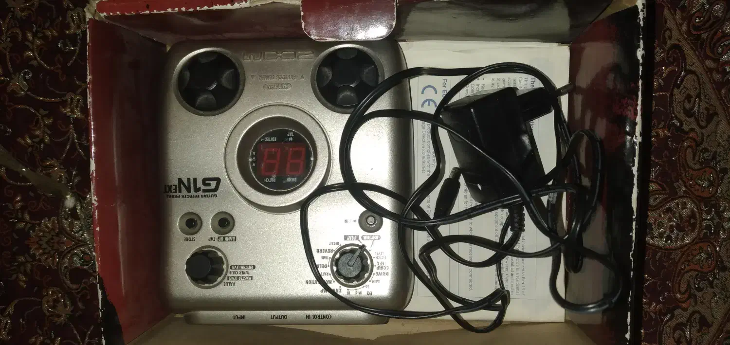 افکت ZOOMمدل G1N  EXT|گیتار، بیس، امپلیفایر|پرند, فاز ۶|دیوار