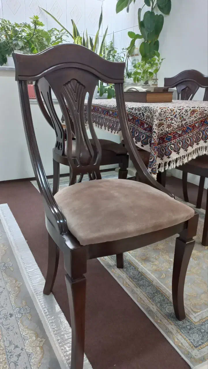 میز نهار خوری گیتاری|میز و صندلی غذاخوری|ابهر, |دیوار