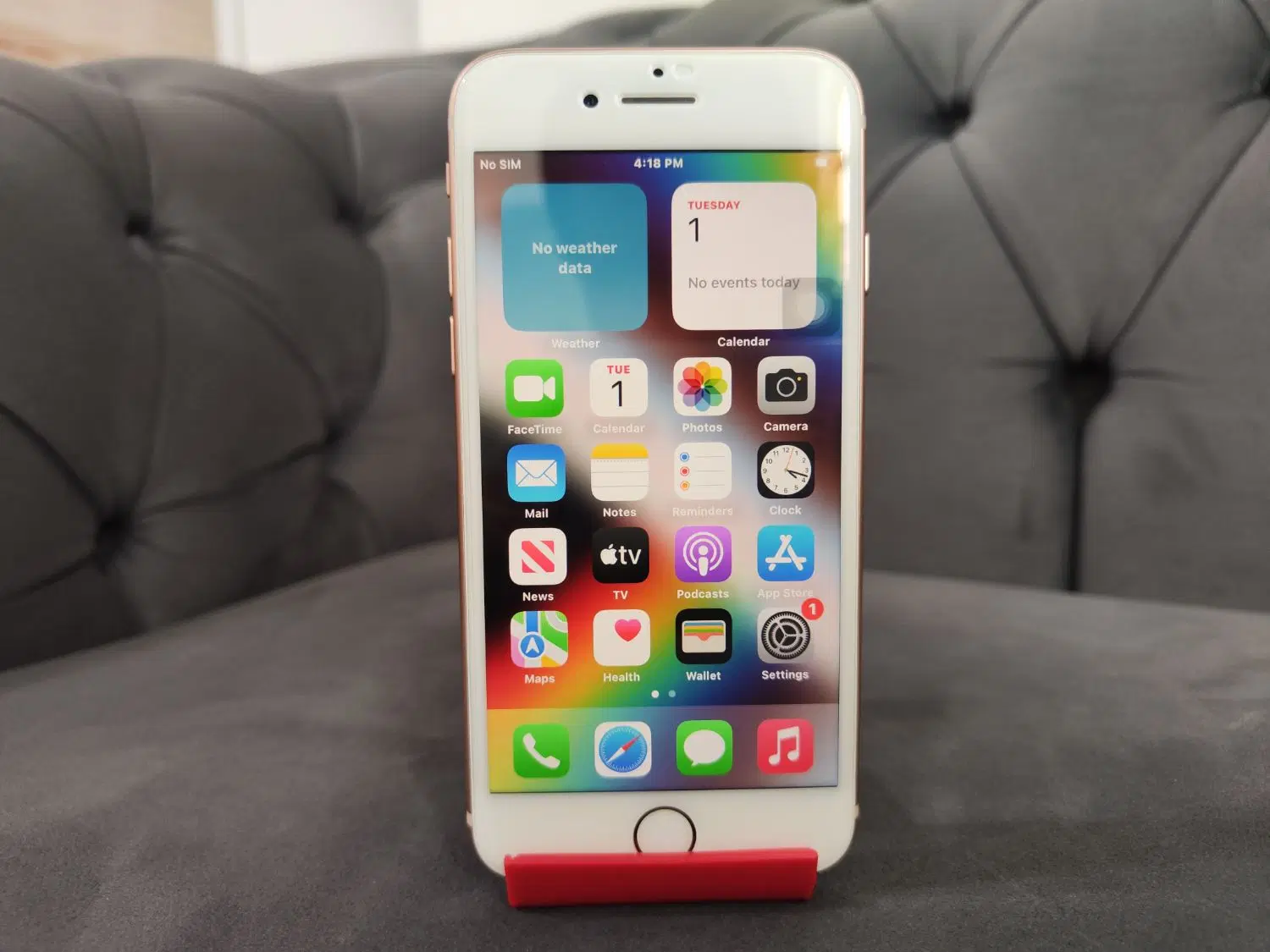 غول قدیمی Apple 8 صفر واقعی حافظه 64GB اصل LL/A|موبایل|آبادان, |دیوار