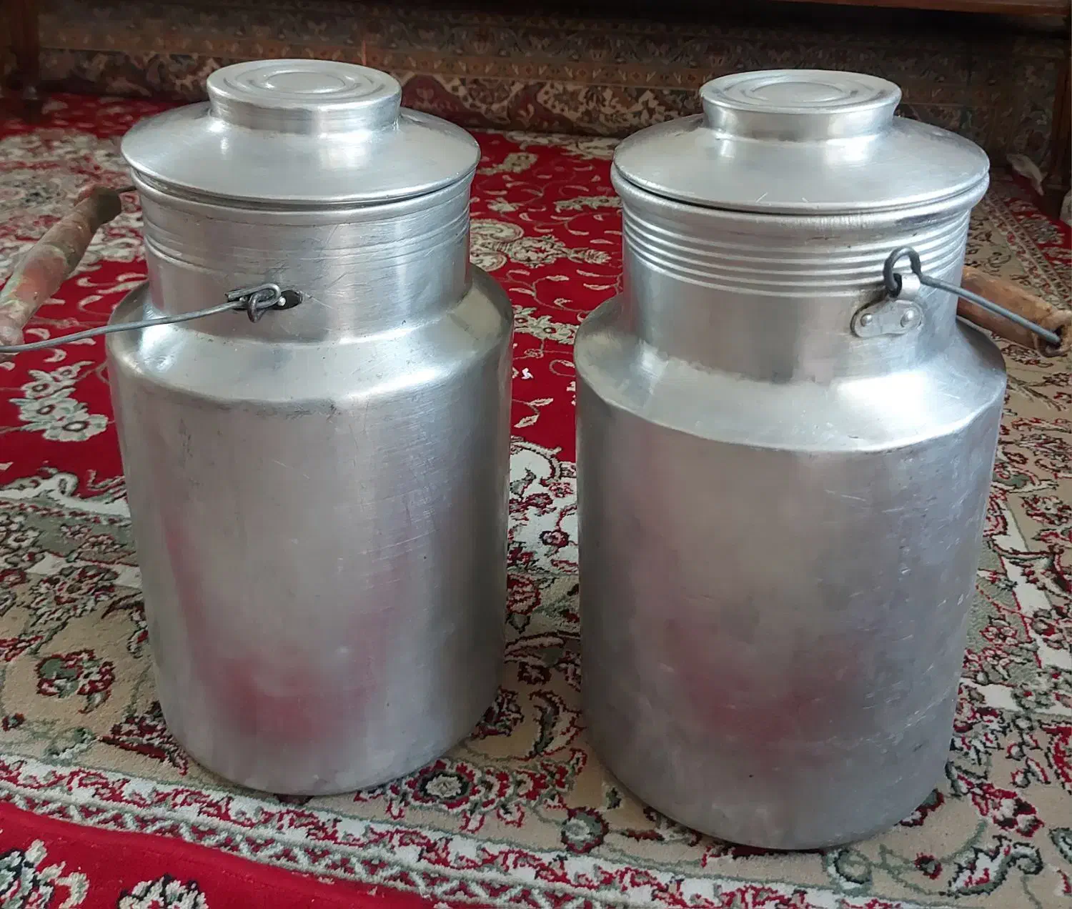 دو عدد دبه روغن|ظروف نگهدارنده، پلاستیکی، یک‌بارمصرف|تهران, ائمه اطهار|دیوار