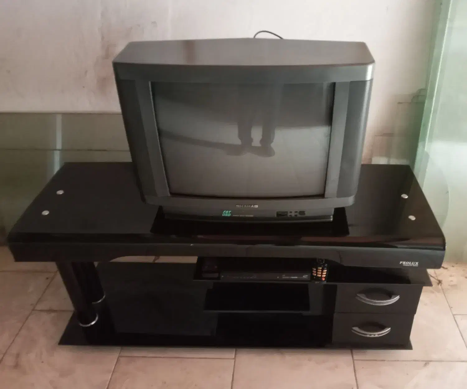 تلویزیون رنگی ۲۱ اینچ شهاب|تلویزیون و پروژکتور|ماسال, |دیوار