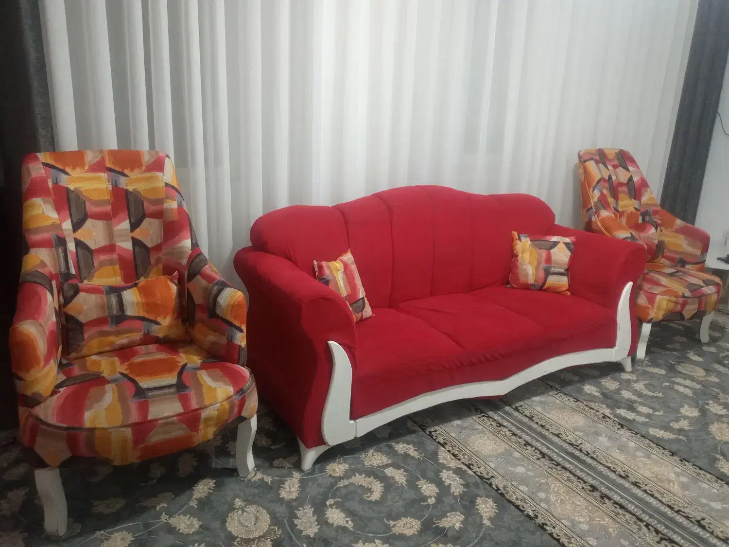 مبل ۷نفره|مبلمان خانگی و میز عسلی|اشتهارد, |دیوار