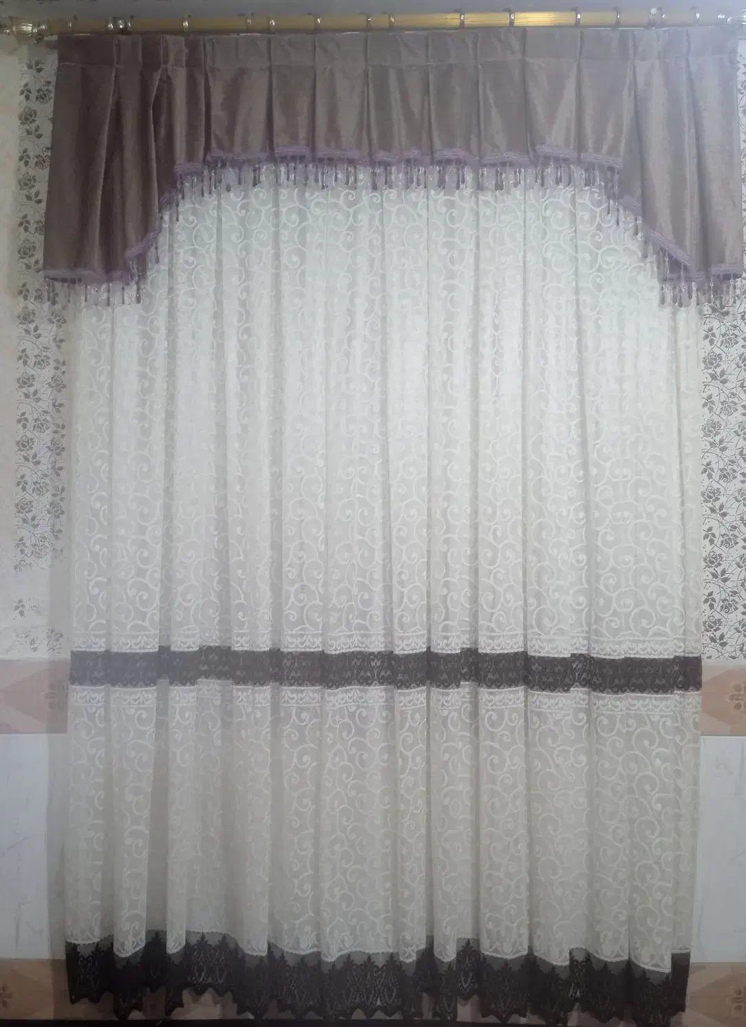 پرده شیک و زیبا|پرده، رانر، رومیزی|بروجرد, |دیوار