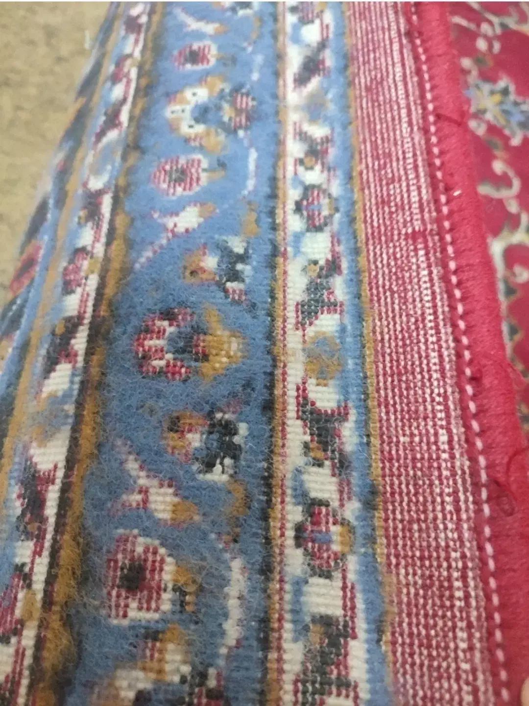 فرش ماشینی ۱۲متری سالم بدون پارگی و سوختگی و...|فرش|تبریز, |دیوار