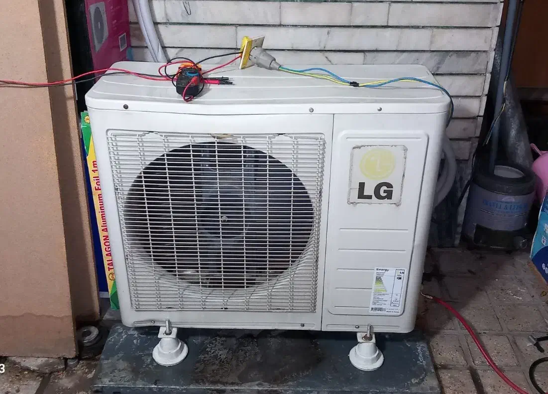 کولر 24000 الجی اینورتر v در حد نو|کولر گازی و فن‌کوئل|قائم‌شهر, |دیوار